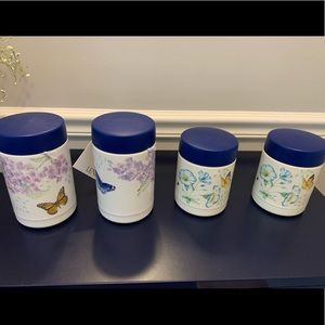 Lenox butterfly meadow insulated food containers